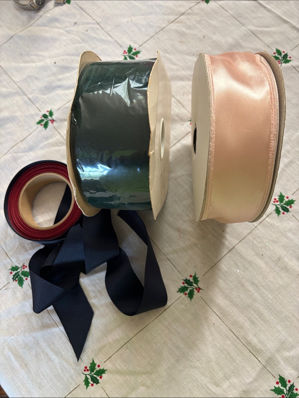 Satin Ribbon Bundle - 4 pcs